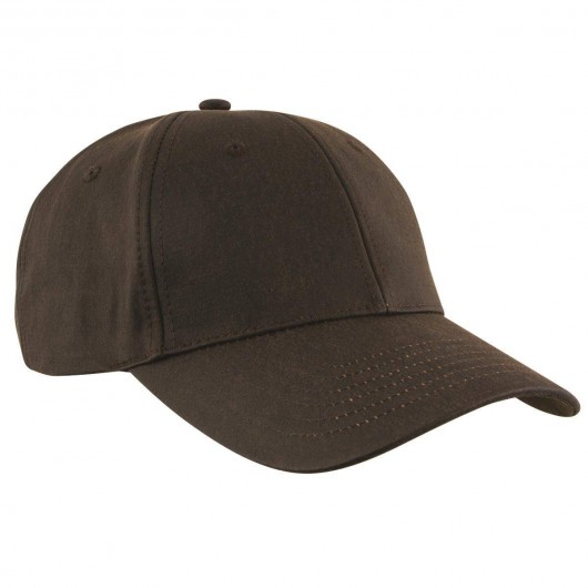 Oilskin Rigger Caps brown colour